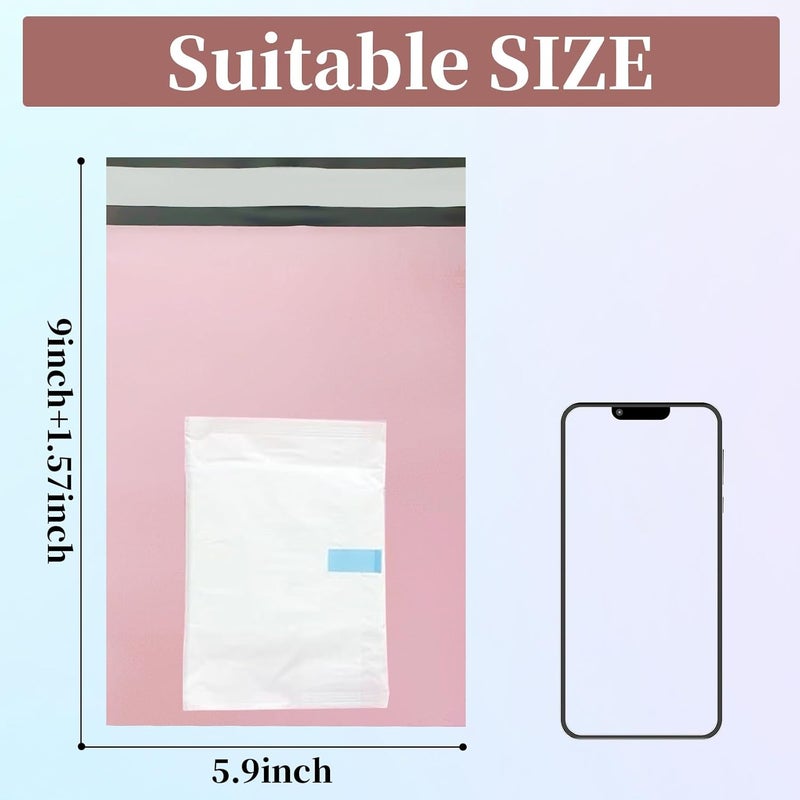 Mersenty Sanitary Napkin Disposal Bags, 100Pcs Disposable Tampon Disposal Bags Personal Care Period, Thickened Perfect Size Diaper for Odor Blocking. - Image 2